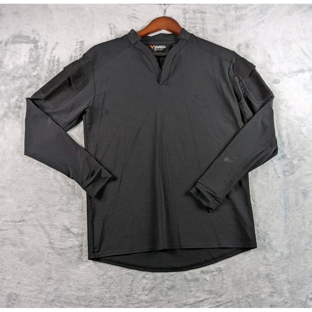 Velocity Systems BOSS Rugby Shirt Men Small Long Sleeve Combat Tactical Military